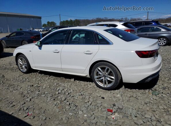 WAUDAAF49MA013941 2021 AUDI A4 White Задня ліва чверть