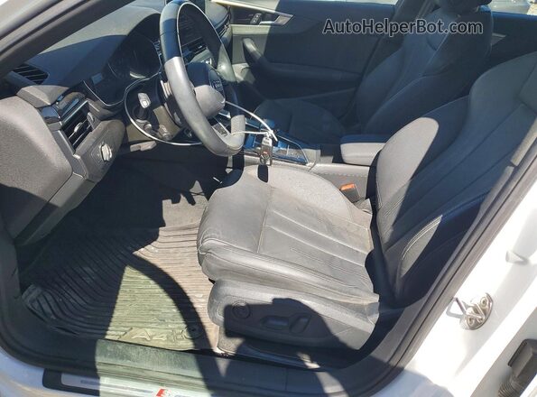 WAUDAAF49MA013941 2021 AUDI A4 White Вид салону спереду