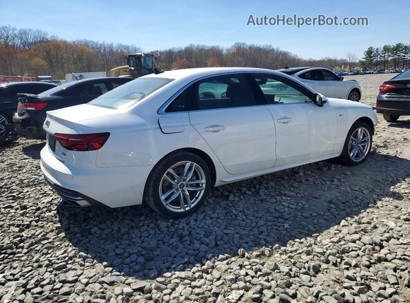 WAUDAAF49MA013941 2021 AUDI A4 White Задня права чверть