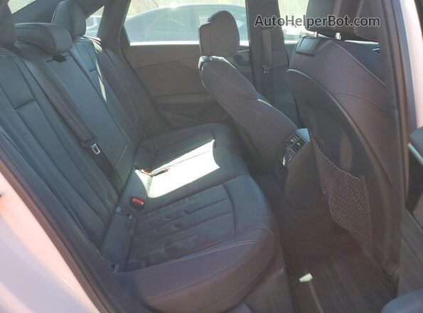 WAUDAAF49MA013941 2021 AUDI A4 White Вид задніх сидінь