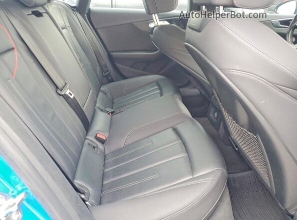 WAUDACF50MA058545 2021 AUDI A5 Blue Widok tylnych siedzeń