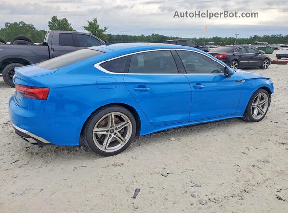 WAUDACF50MA058545 2021 AUDI A5 Blue Tył prawy