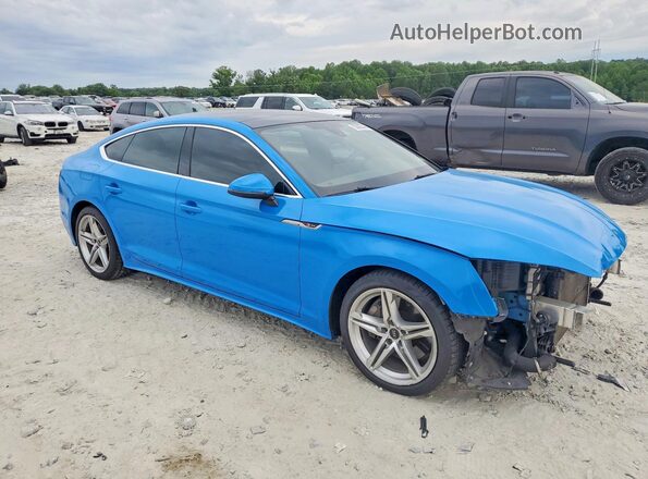 WAUDACF50MA058545 2021 AUDI A5 Blue Przód prawy