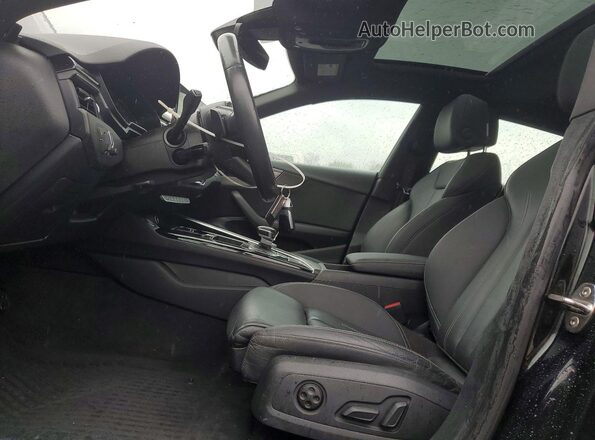 WAUDACF52MA039379 2021 AUDI A5 Black Widok wnętrza z przodu