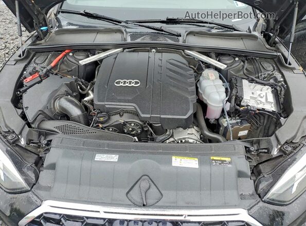 WAUDACF52MA039379 2021 AUDI A5 Black Widok wnętrza z tyłu