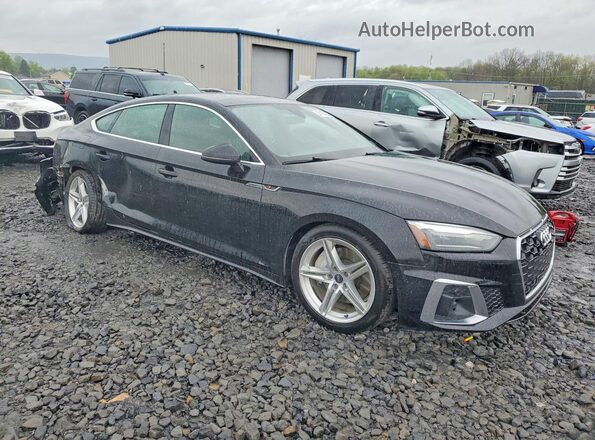 WAUDACF52MA039379 2021 AUDI A5 Black Przód prawy