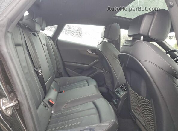 WAUDACF52MA039379 2021 AUDI A5 Black Widok tylnych siedzeń