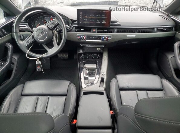 WAUDACF52MA039379 2021 AUDI A5 Black Widok deski rozdzielczej