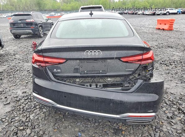 WAUDACF52MA039379 2021 AUDI A5 Black Widok z tyłu