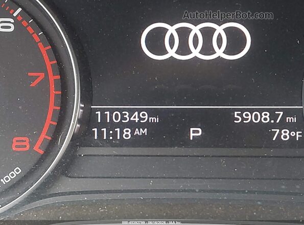 WAUDACF53MA014815 2021 AUDI OTHER White Панорамний вид салону 360°