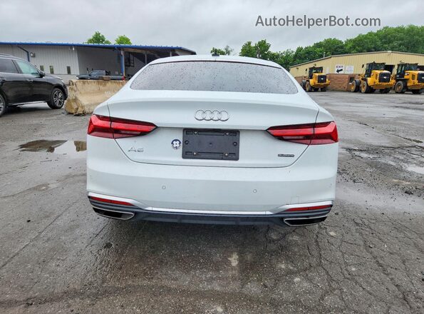 WAUDACF53MA038063 2021 AUDI A5 White უკანა ხედი