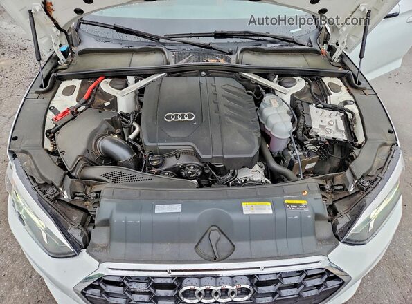 WAUDACF53MA038063 2021 AUDI A5 White უკანა სალონის ხედი