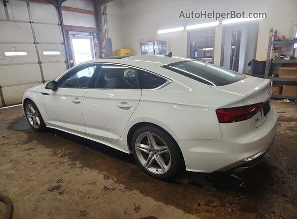 WAUDACF53NA008756 2022 AUDI A5 White უკანა მარცხენა