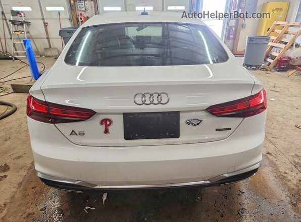 WAUDACF53NA008756 2022 AUDI A5 White უკანა ხედი
