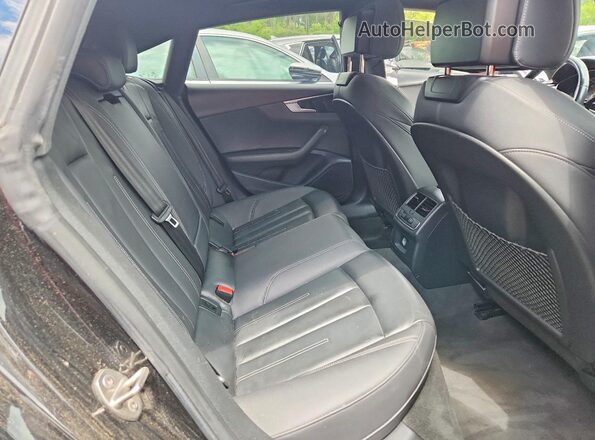 WAUDACF54MA017206 2021 AUDI A5 Black Vista de los asientos traseros