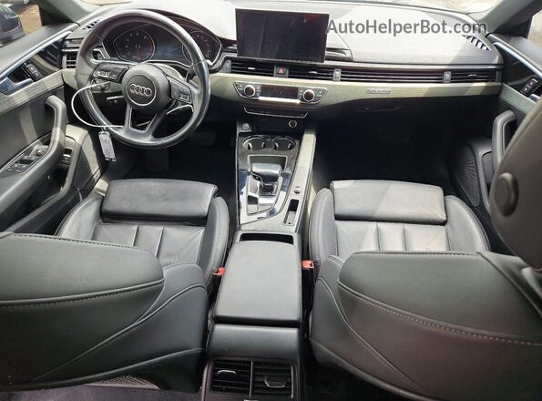 WAUDACF54MA017206 2021 AUDI A5 Black Vista del salpicadero
