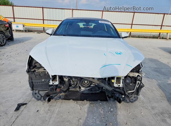 WAUDACF54NA008829 2022 AUDI A5 White Դիմացի տեսք