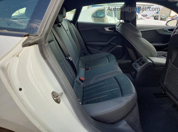 WAUDACF54NA008829 2022 AUDI A5 White Հետևի նստատեղերի տեսք