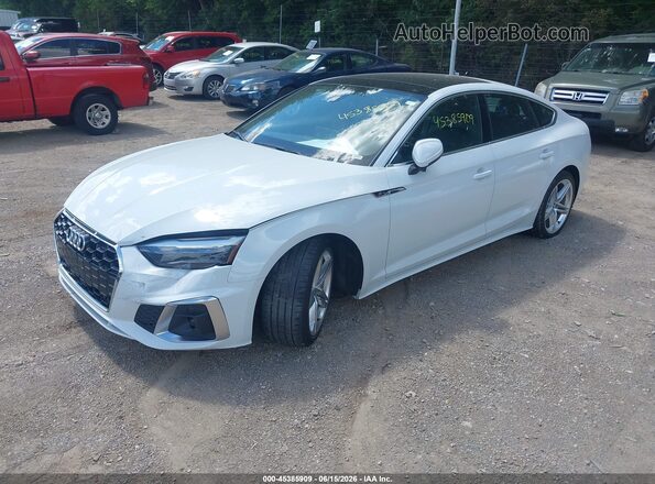 WAUDACF56MA012881 2021 AUDI OTHER White წინა მარცხენა ხედი სამი მეოთხედიდან