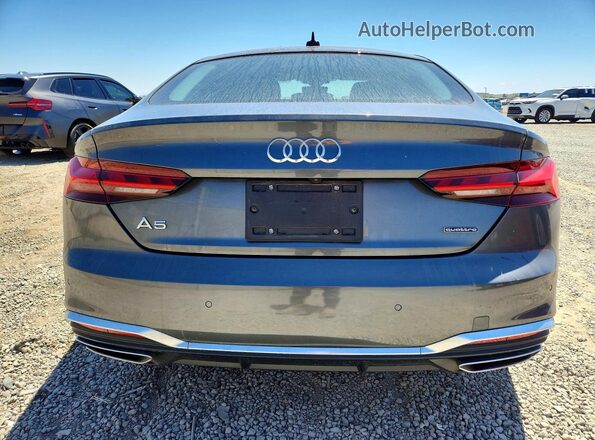 WAUDACF56PA010701 2023 AUDI A5 Charcoal Հետևի տեսք