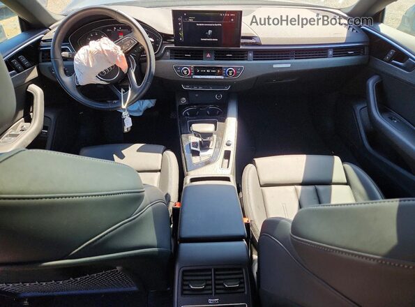 WAUDACF56PA010701 2023 AUDI A5 Charcoal Առջևի վահանակի տեսք