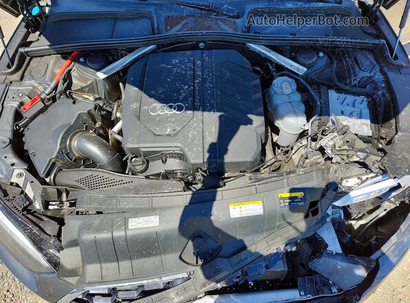 WAUDACF56PA010701 2023 AUDI A5 Charcoal Սալոնի հետևի տեսք