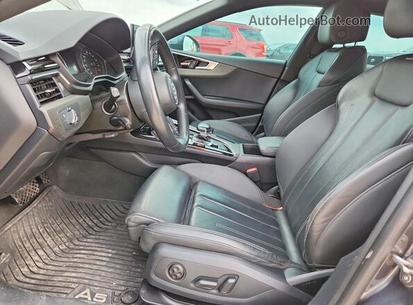 WAUDACF57NA023776 2022 AUDI A5 Gray წინა სალონის ხედი
