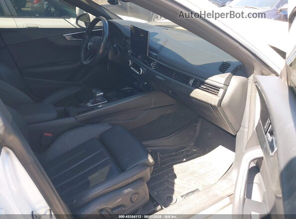 WAUDACF58MA053299 2021 AUDI OTHER Белый Вид салона спереди