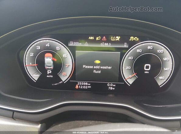 WAUDACF59RA108379 2024 AUDI OTHER Gray უკანა სავარძლების ხედი