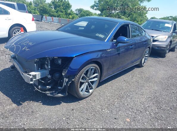 WAUDACF5XRA099921 2024 AUDI OTHER Blue Առջևի ձախ երեք քառորդ տեսարան