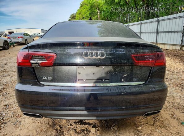 WAUDFAFC6GN081359 2016 AUDI A6 Black Rear view