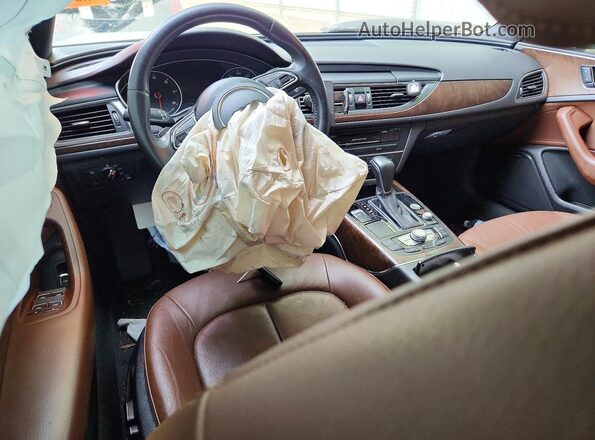 WAUDFAFC6GN081359 2016 AUDI A6 Black Dashboard view
