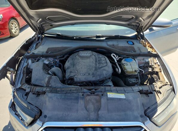 WAUDFAFC8GN154375 2016 AUDI A6 Silver 