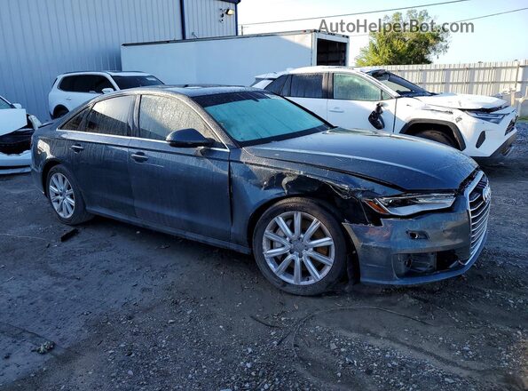 WAUDFAFCXGN062975 2016 AUDI A6 Charcoal Delantero derecho