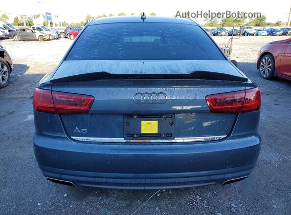 WAUDFAFCXGN062975 2016 AUDI A6 Charcoal Vista trasera