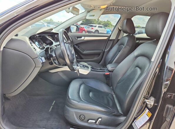 WAUDFAFL4GA004447 2016 AUDI A4 Black Սալոնի դիմացի տեսք