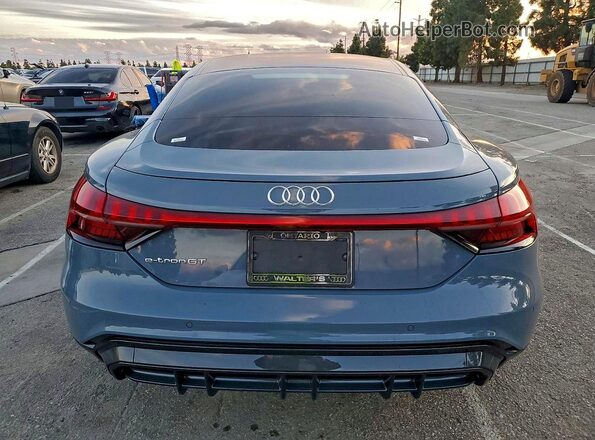 WAUDJBFW9P7006481 2023 AUDI E-TRON Gray Widok z tyłu