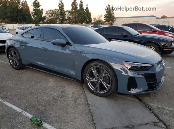WAUDJBFW9P7006481 2023 AUDI E-TRON Gray Przód prawy