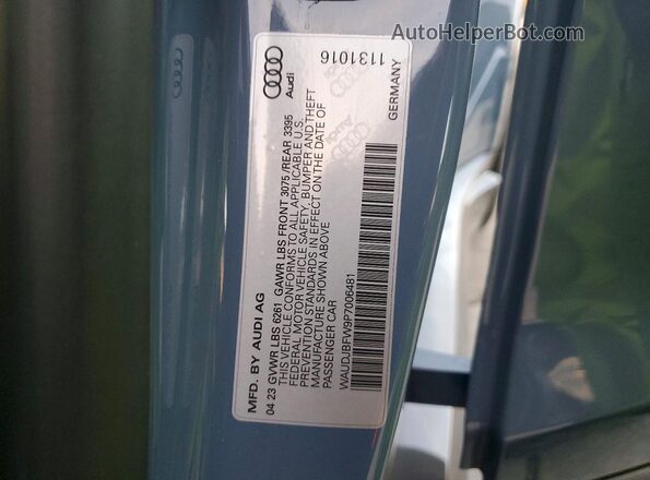 WAUDJBFW9P7006481 2023 AUDI E-TRON Gray Widok komory silnika