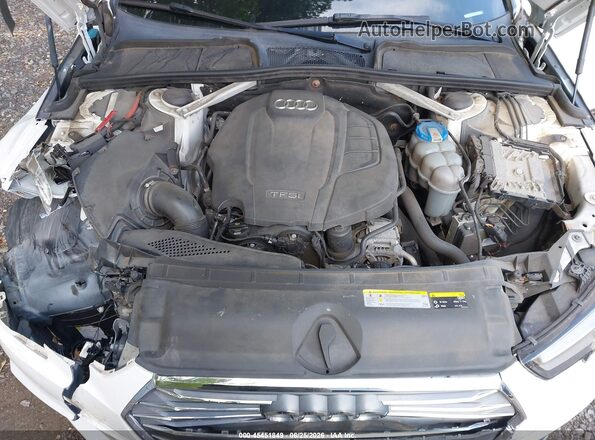 WAUDNAF40HN054591 2017 AUDI A4 White Widok z tyłu