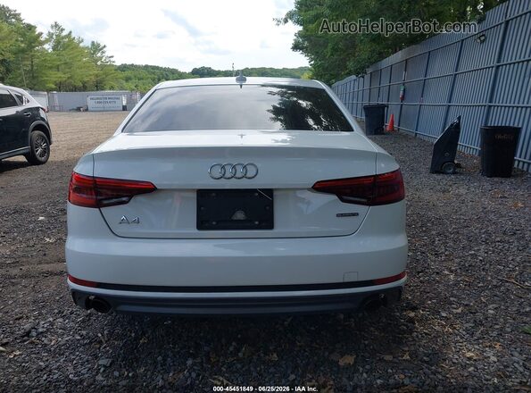WAUDNAF40HN054591 2017 AUDI A4 White 