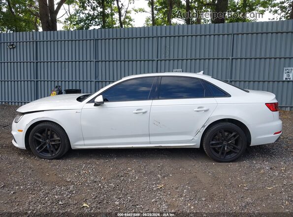 WAUDNAF40HN054591 2017 AUDI A4 White Widok wnętrza 360 stopni