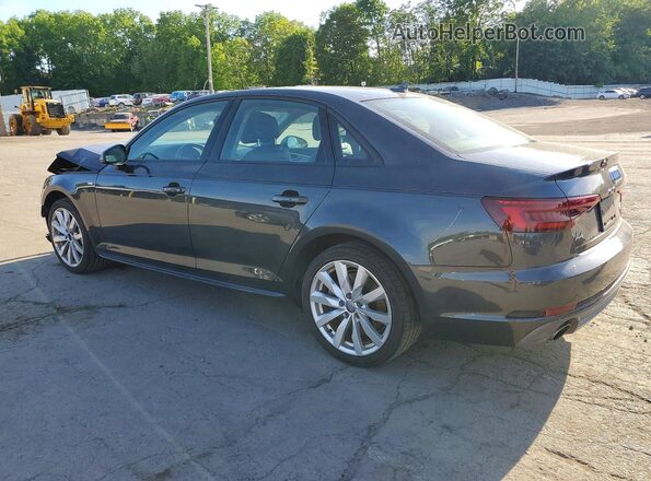 WAUDNAF40JA130971 2018 AUDI A4 Black Հետևի ձախ