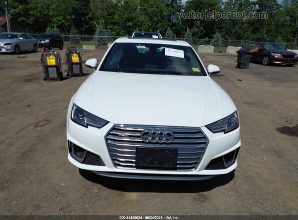 WAUDNAF40KA043346 2019 AUDI A4 White Սալոնի հետևի տեսք