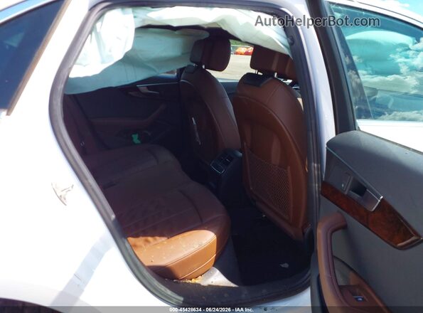 WAUDNAF40KA043346 2019 AUDI A4 White VIN կոդի պիտակի տեսք