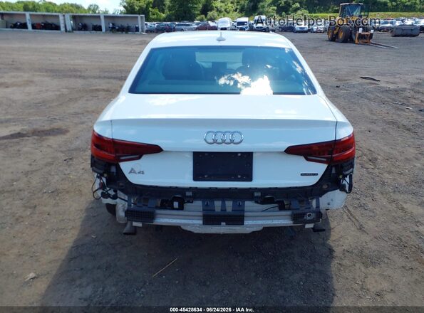 WAUDNAF40KA043346 2019 AUDI A4 White 
