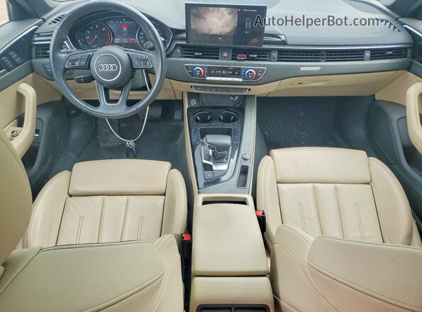 WAUDNAF40LN012933 2020 AUDI A4 White წინა პანელის ხედი