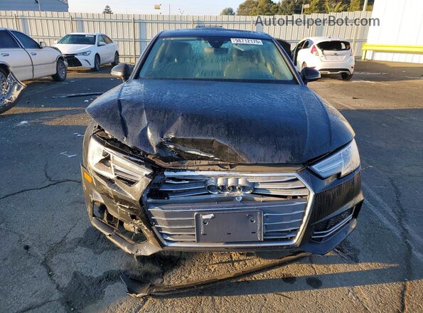 WAUDNAF41JA094787 2018 AUDI A4 Black Widok z przodu