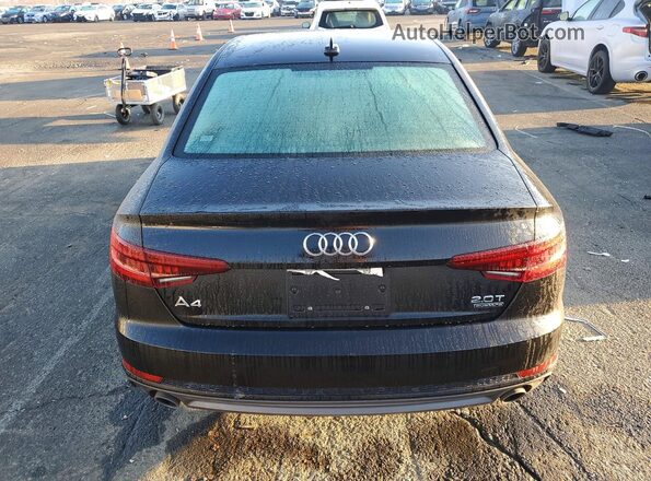 WAUDNAF41JA094787 2018 AUDI A4 Black Widok z tyłu