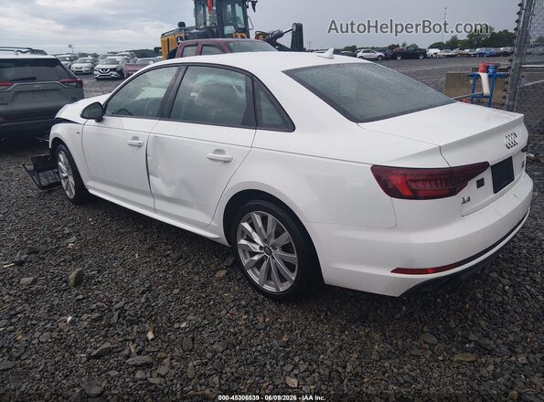 WAUDNAF41JA118327 2018 AUDI A4 White Rear left